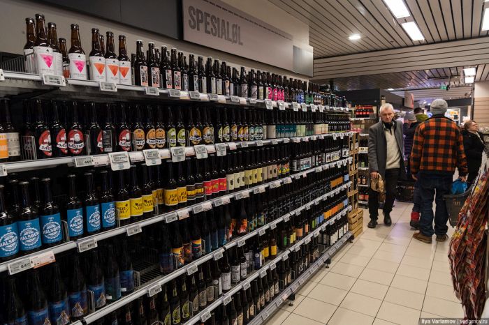 Цены на продукты питания в Норвегии Цены на продукты питания в Норвегии