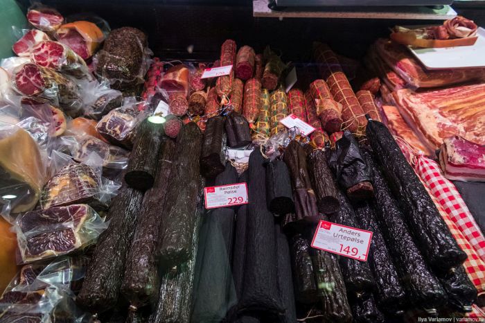Цены на продукты питания в Норвегии Цены на продукты питания в Норвегии