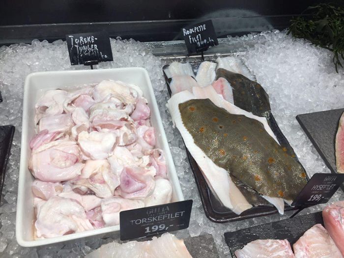 Цены на продукты питания в Норвегии Цены на продукты питания в Норвегии
