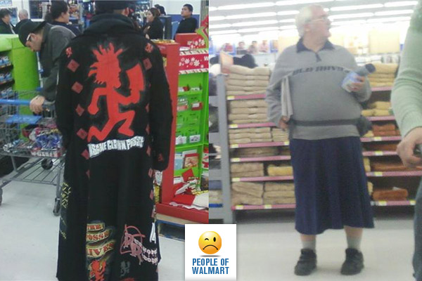 Экстравагантные покупатели Walmart