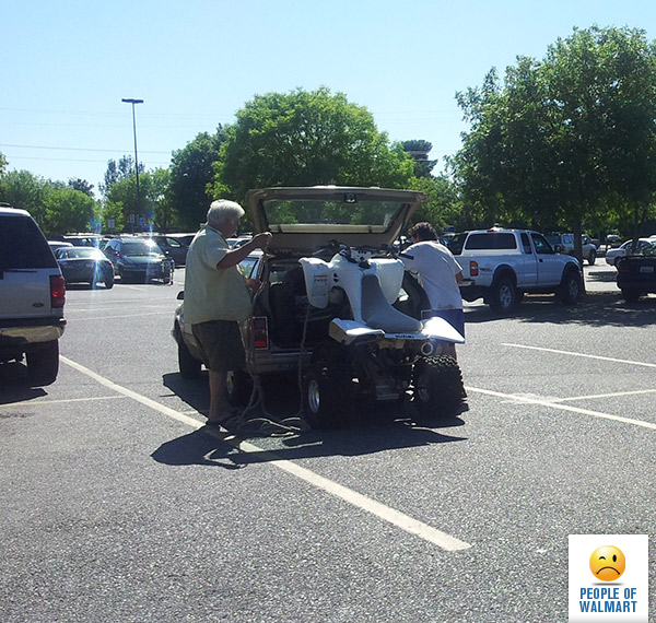 Экстравагантные покупатели Walmart