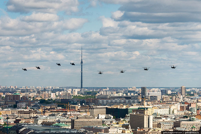 Как готовятся к параду Победы в Москве