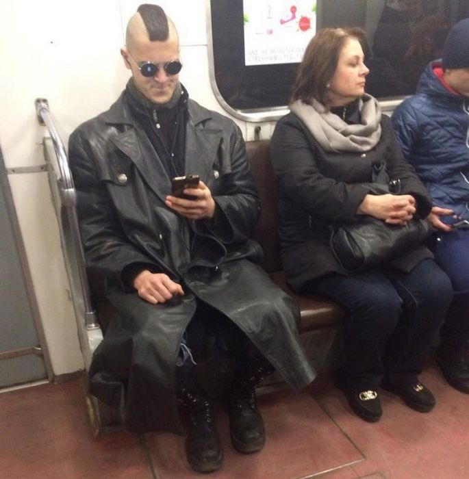 Необычные пассажиры российского метро