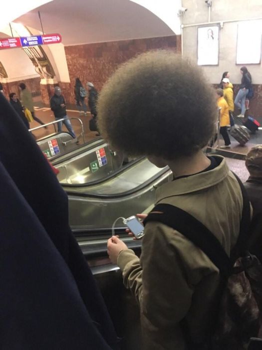 Необычные пассажиры российского метро