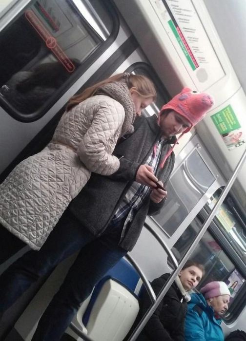 Необычные пассажиры российского метро