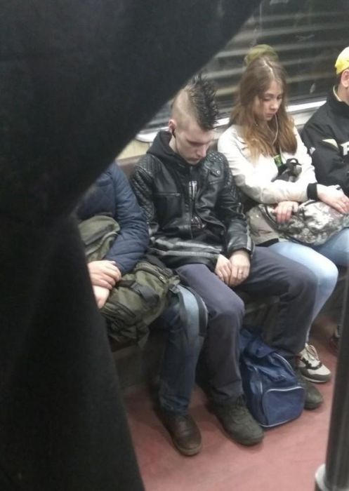 Необычные пассажиры российского метро