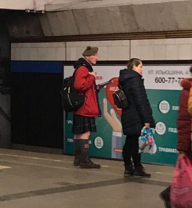 Необычные пассажиры российского метро