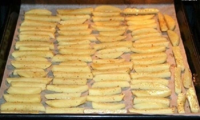 Готовим картофель фри без капли масла и жира Готовим картофель фри без капли масла и жира