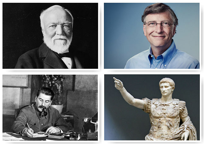 10 самых богатых людей за всю историю 10 самых богатых людей за всю историю