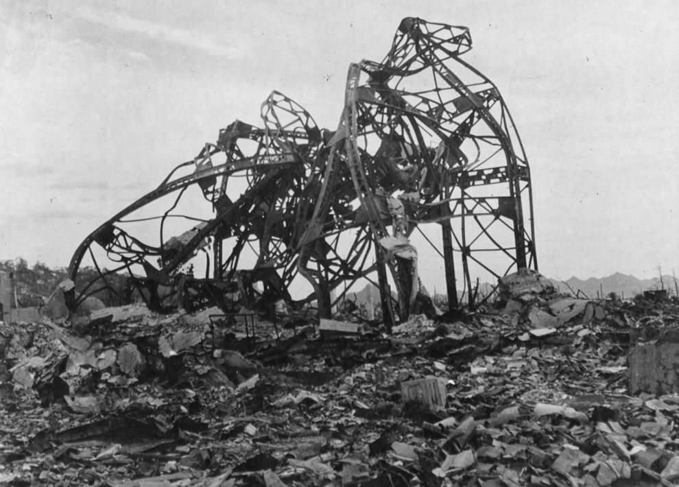 Устрашающие исторические снимки о Хиросиме Устрашающие исторические снимки о Хиросиме