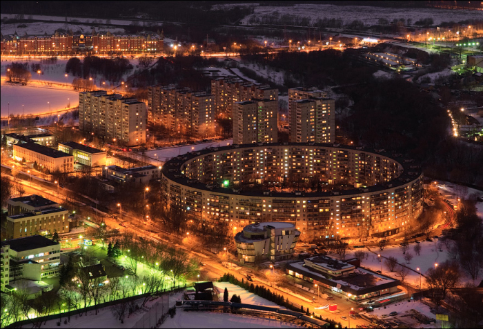 История появления круглых домов в Москве История появления круглых домов в Москве