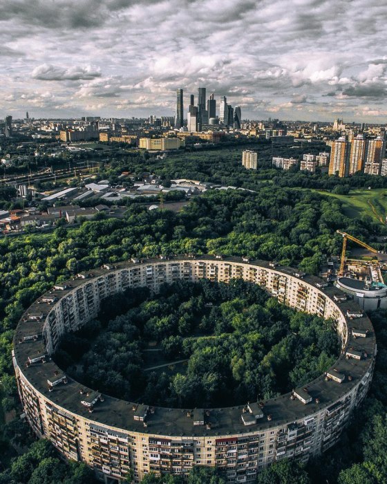 История появления круглых домов в Москве История появления круглых домов в Москве