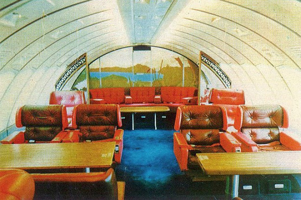 Путешествие в Boeing 747 в 1970-х