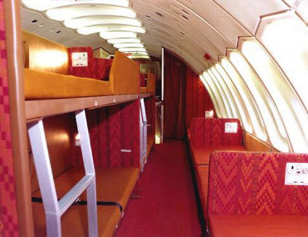 Путешествие в Boeing 747 в 1970-х