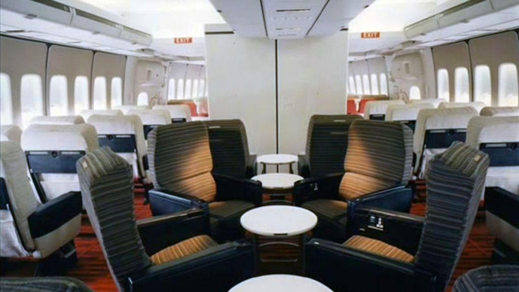 Путешествие в Boeing 747 в 1970-х