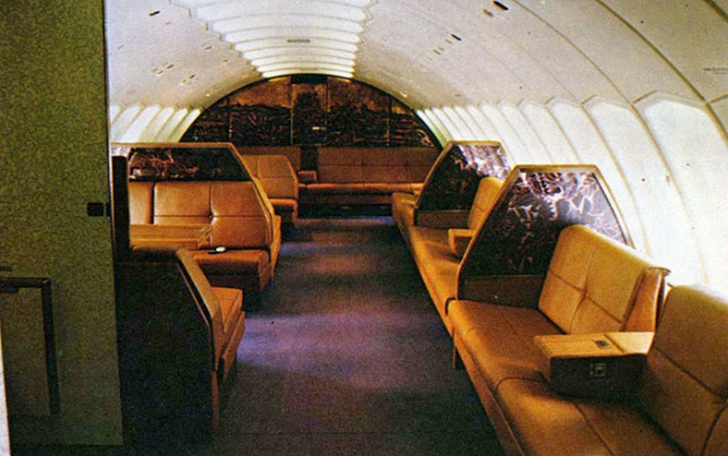 Путешествие в Boeing 747 в 1970-х