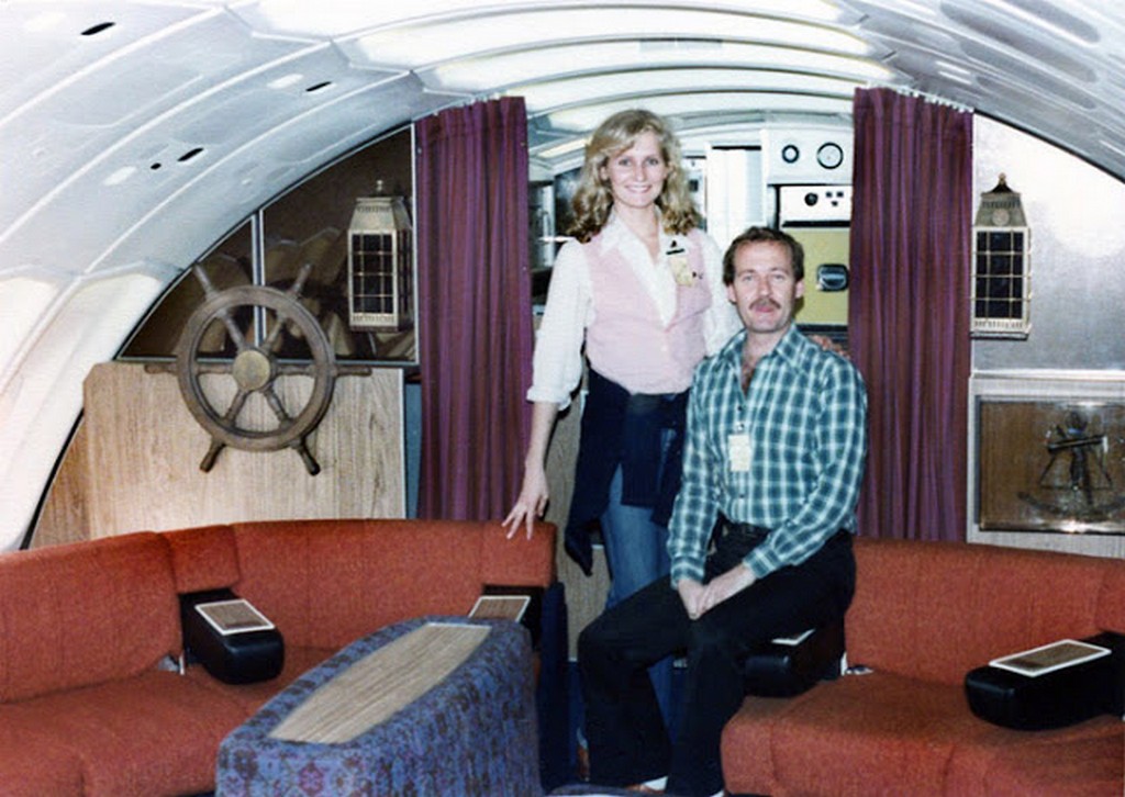Путешествие в Boeing 747 в 1970-х