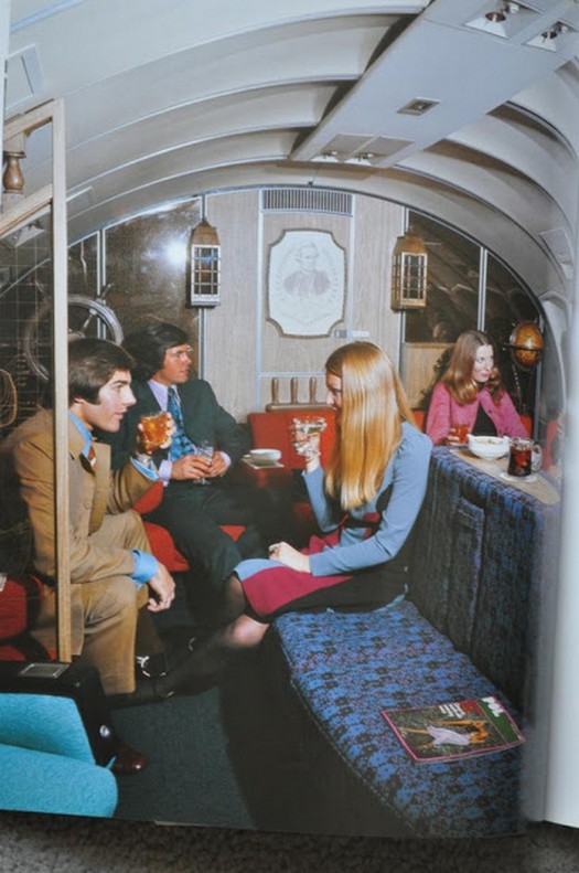 Путешествие в Boeing 747 в 1970-х