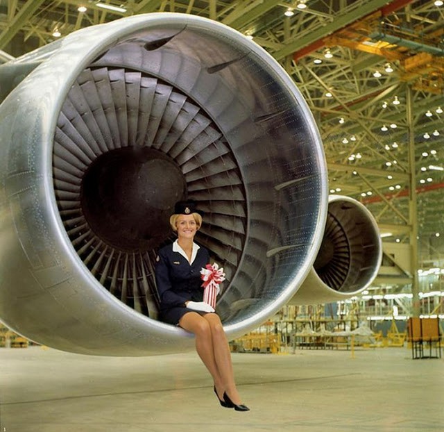 Путешествие в Boeing 747 в 1970-х