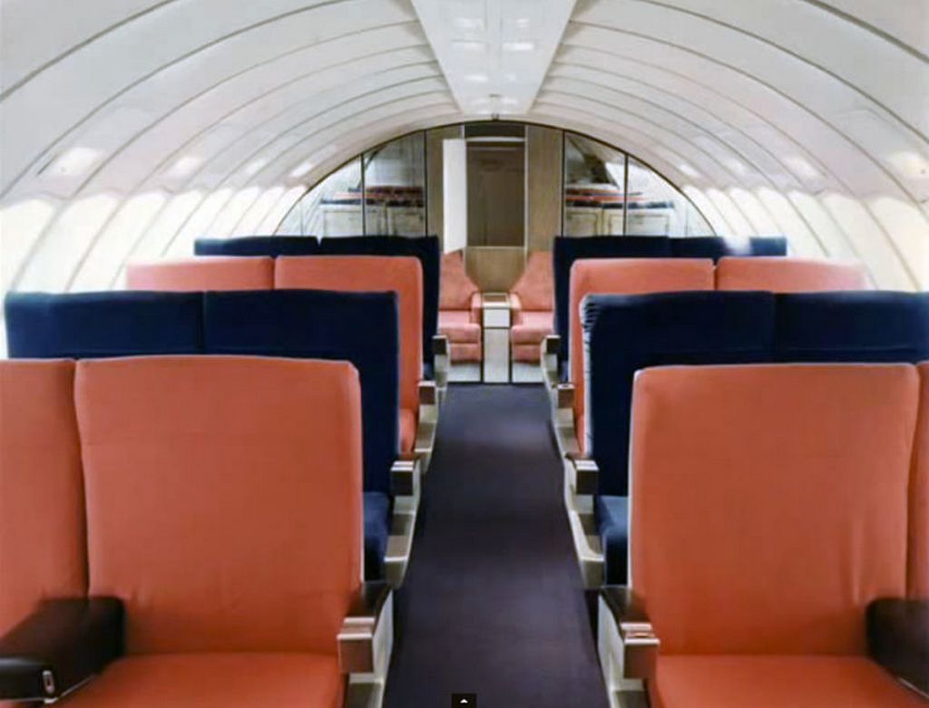 Путешествие в Boeing 747 в 1970-х