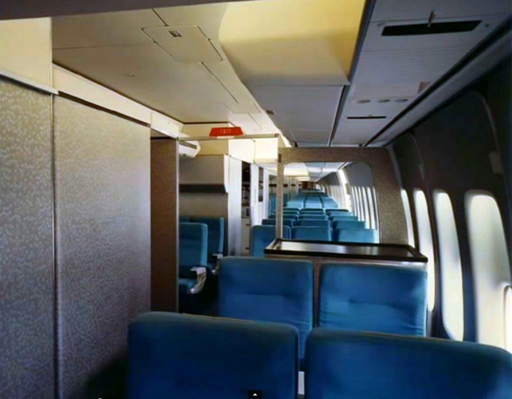 Путешествие в Boeing 747 в 1970-х