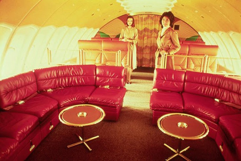 Путешествие в Boeing 747 в 1970-х
