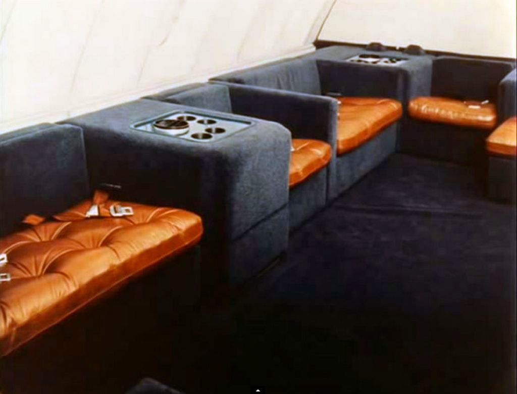 Путешествие в Boeing 747 в 1970-х