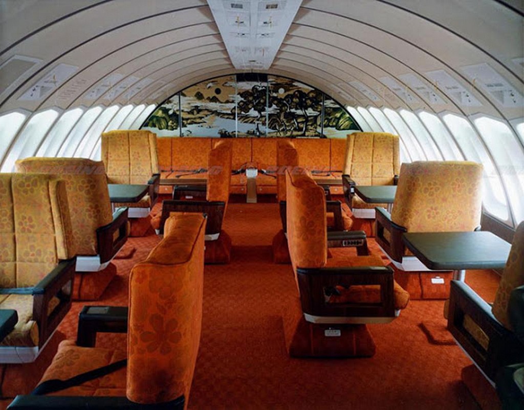 Путешествие в Boeing 747 в 1970-х