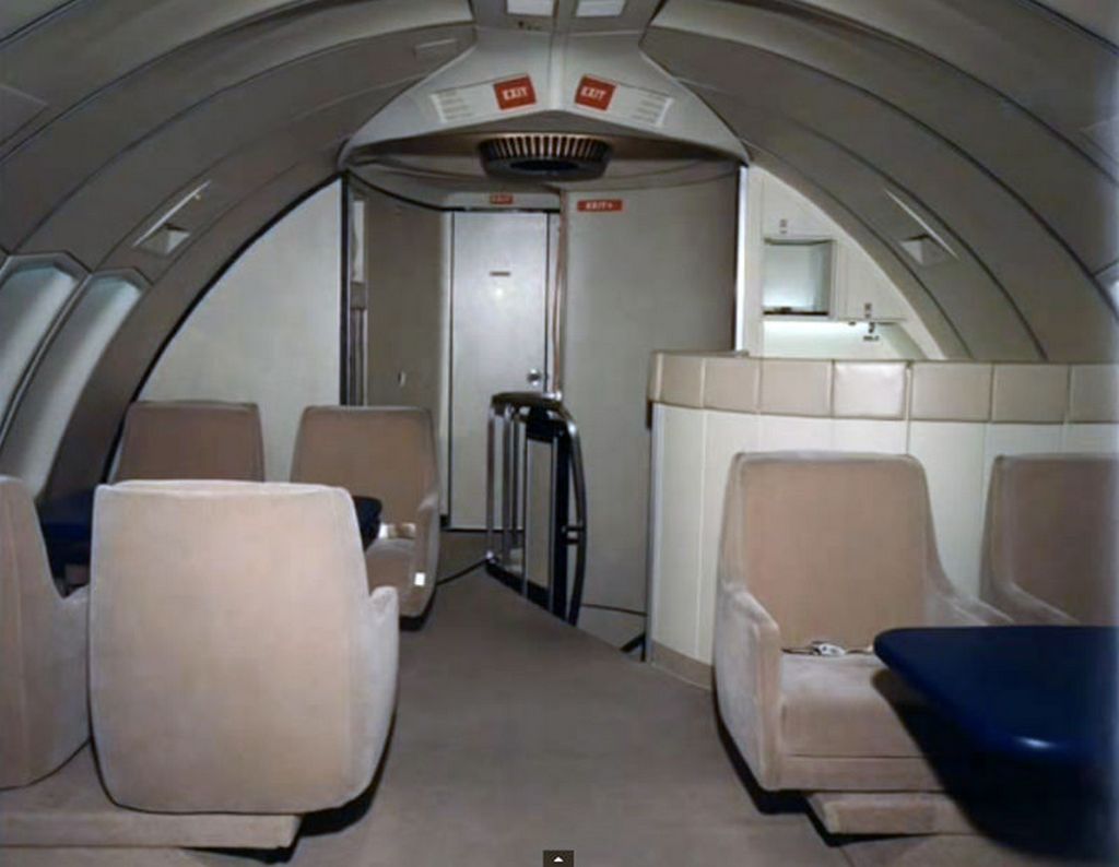 Путешествие в Boeing 747 в 1970-х