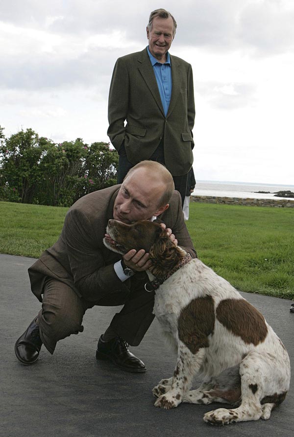 20 самых ярких фотографий Путина с животными