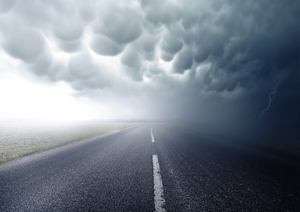 Поразительные облака Mammatus Поразительные облака Mammatus