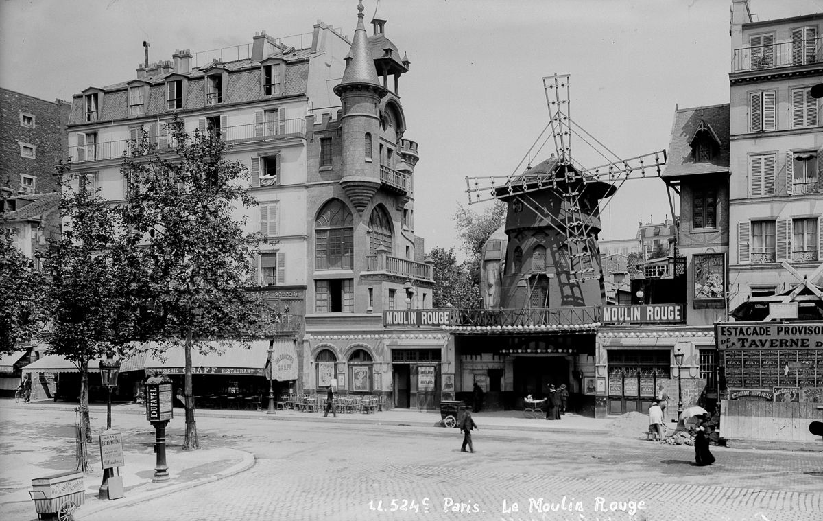 История главного кабаре в мире «Мулен Руж» в фотографиях История главного кабаре в мире «Мулен Руж» в фотографиях