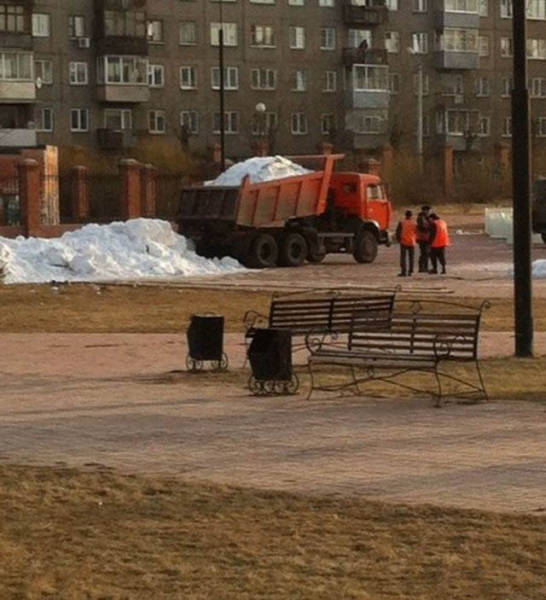 Фото, которые возможно было сделать только в России