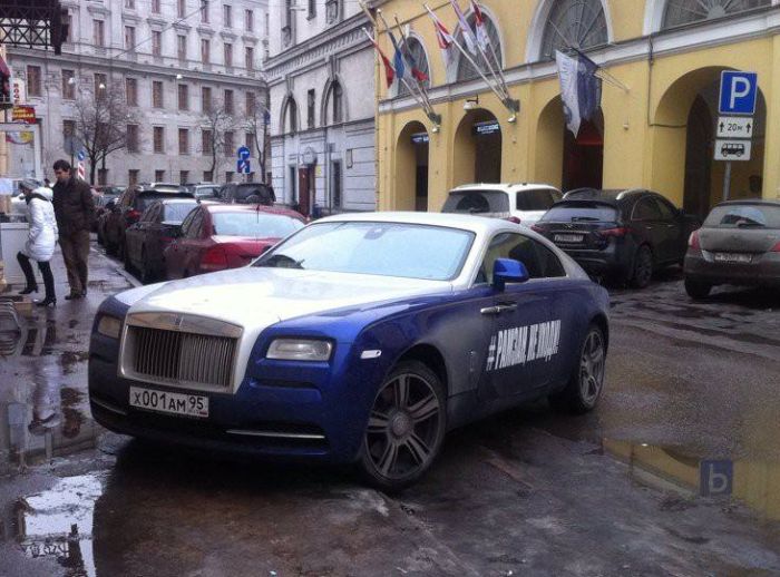 Автомобиль необычного студента из Чечни Автомобиль необычного студента из Чечни