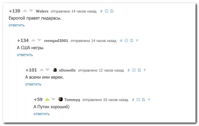 Смешные комментарии из социальных сетей