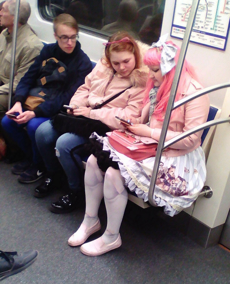 Модники из метрополитена