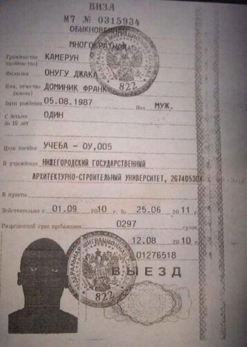 Жуткие фото в ксерокопиях паспортов