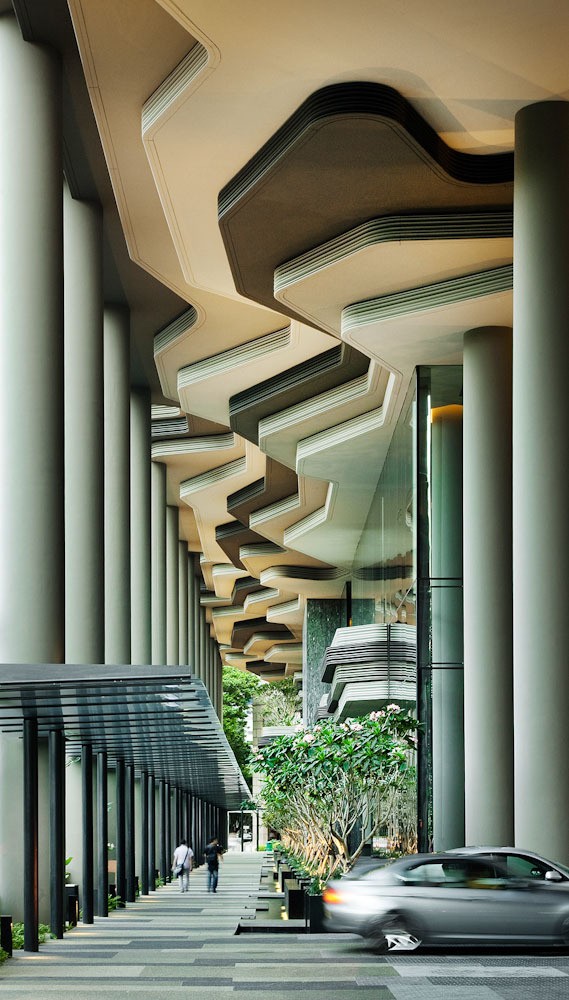 Отель-сад Parkroyal в Сингапуре