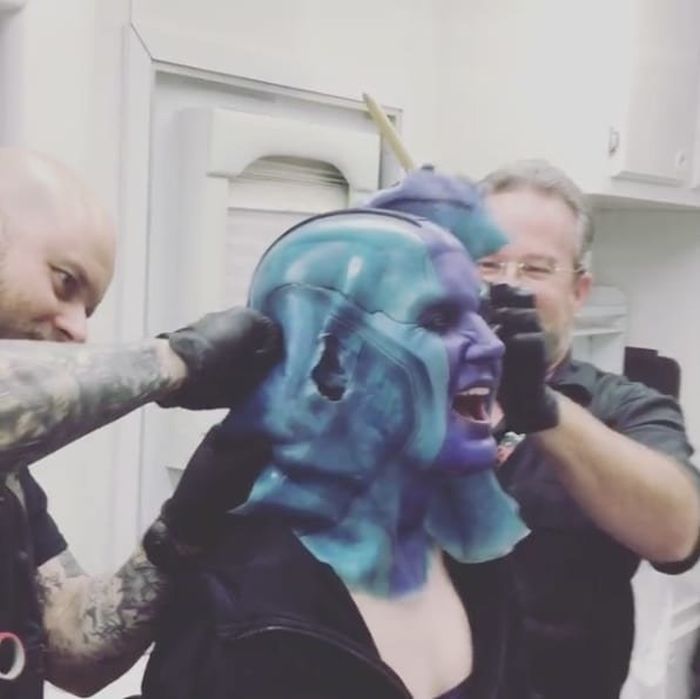 Фото со съемочных площадок студии Marvel Фото со съемочных площадок студии Marvel