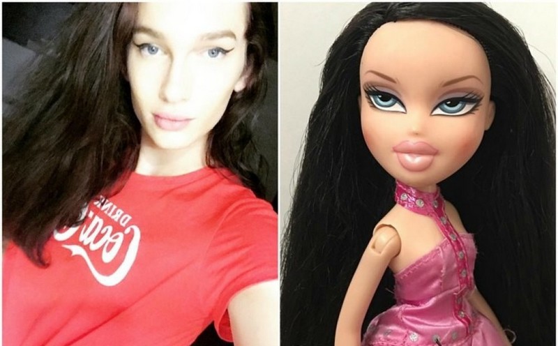 Трансгендер удалила пупок, чтобы походить на куклу Bratz Трансгендер удалила пупок, чтобы походить на куклу Bratz