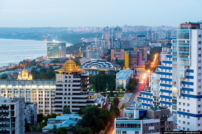 Самара с высоты Самара с высоты