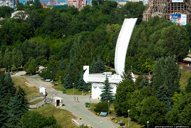 Самара с высоты Самара с высоты