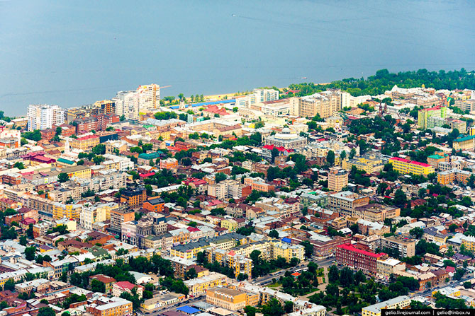 Самара с высоты Самара с высоты