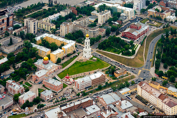 Самара с высоты Самара с высоты