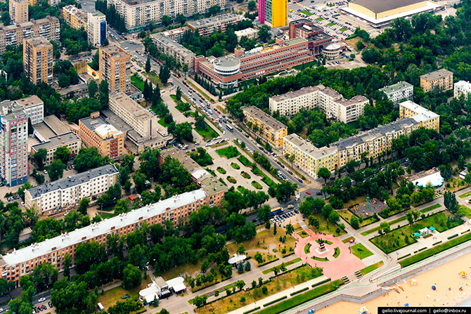 Самара с высоты Самара с высоты