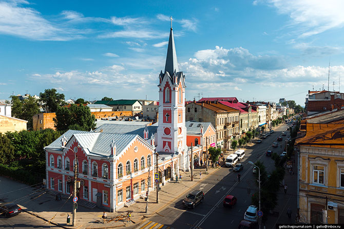 Самара с высоты Самара с высоты