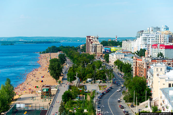 Самара с высоты Самара с высоты