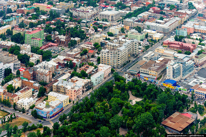 Самара с высоты Самара с высоты