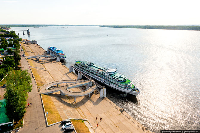 Самара с высоты Самара с высоты
