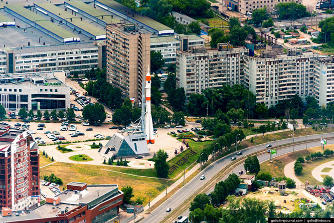 Самара с высоты Самара с высоты